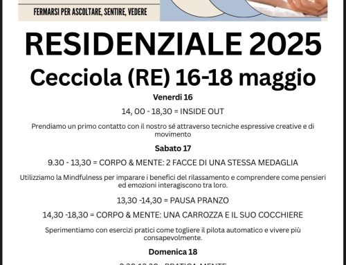 RESIDENZIALE 2025 – MINDFULNESS